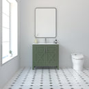 1907  36" Bathroom Vanity Cabinet Set