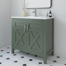 1907  36" Bathroom Vanity Cabinet Set