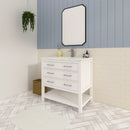 1912  36" Bathroom Vanity Cabinet Set