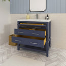 1912  36" Bathroom Vanity Cabinet Set