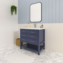 1912  36" Bathroom Vanity Cabinet Set