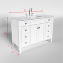 1916  48" Bathroom Vanity Cabinet Set