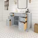 1916  48" Bathroom Vanity Cabinet Set