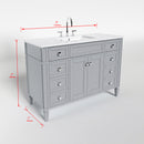 1916  48" Bathroom Vanity Cabinet Set