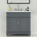 1917  36" Bathroom Vanity Cabinet Set