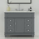 1917  42" Bathroom Vanity Cabinet Set