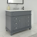 1917  42" Bathroom Vanity Cabinet Set