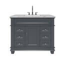 1917  42" Bathroom Vanity Cabinet Set