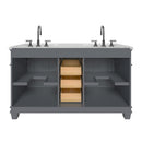 1917  60" Bathroom Vanity Cabinet Set