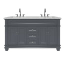 1917  60" Bathroom Vanity Cabinet Set