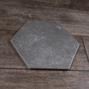 Dakota 7.87"x9.45" Matte Porcelain Floor and Wall Tile - Base Grafito