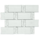 BAM-03  Sky Blue Waves Mosaic Tile