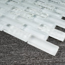 BCD-04  Crystile White Brick Glass Mosaic Tile