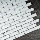 BCD-04  Crystile White Brick Glass Mosaic Tile