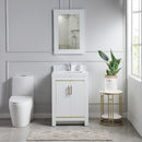 1919  24" Bathroom Vanity Cabinet Set