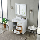 1919  36" Bathroom Vanity Cabinet Set