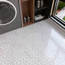 ALICANTE 8"x10" Porcelain Hexagon Flower Look Floor and Wall Tile Matt