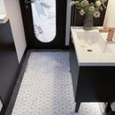 ALICANTE 8"x10" Porcelain Hexagon Flower Look Floor and Wall Tile Matt