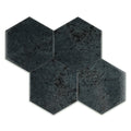 ALMA 5.1"x5.9" Porcelain Stone Look Hexagon Floor and Wall Tile
