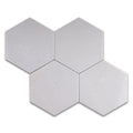 ALMA 5.1"x5.9" Porcelain Stone Look Hexagon Floor and Wall Tile