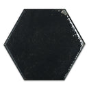 ALMA 5.1"x5.9" Porcelain Stone Look Floor and Wall Tile - Black