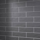 BORGO 2.6"x7.9" Matte Porcelain Floor and Wall Tile Subway Tile