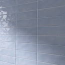 BORGO 2.6"x7.9" Polished Porcelain Floor and Wall Tile - Sky Blue