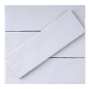 BORGO 2.6"x7.9" Polished Porcelain Floor and Wall Tile - Blanco White