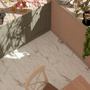 ELEGANCE 3.15"x15.75" Matte Porcelain Floor and Wall Tile - Gold