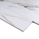 ELEGANCE 3.15"x12.99" Matte Porcelain Floor and Wall Tile - Gold