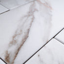 ELEGANCE 3.15"x12.99" Matte Porcelain Floor and Wall Tile - Gold