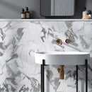 ELEGANCE 7.7"x8.9" Matte Porcelain Floor and Wall Tile - Majestic