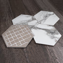 ELEGANCE 7.7"x8.9" Matte Porcelain Floor and Wall Tile - Majestic