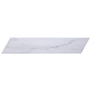 ELEGANCE 3.15"x15.75" Matte Porcelain Floor and Wall Tile - White