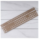 ELEGANCE 3.15"x12.99" Matte Porcelain Floor and Wall Tile - White