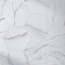 ELEGANCE 7.7"x8.9" Matte Porcelain Floor and Wall Tile - White