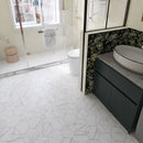 ELEGANCE 7.7"x8.9" Matte Porcelain Floor and Wall Tile - White