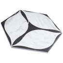 COROLA 7.7"x8.9" Matte Porcelain Floor and Wall Tile - Black