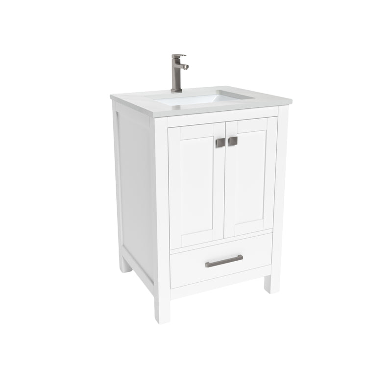 1901  24" Bathroom Vanity Cabinet Set