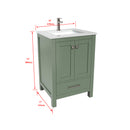 1901  24" Bathroom Vanity Cabinet Set