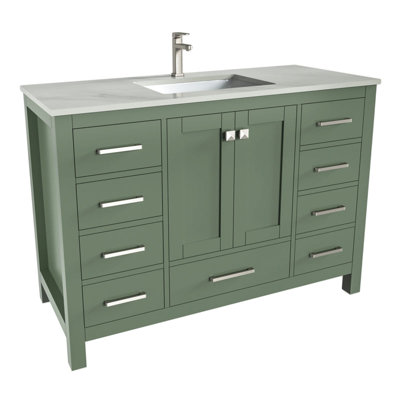 1901  48" Bathroom Vanity Cabinet Set