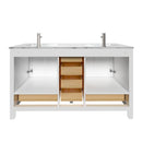 1901  60" Bathroom Vanity Cabinet Set