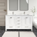 1901  60" Bathroom Vanity Cabinet Set