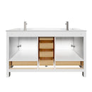 1901  60" Bathroom Vanity Cabinet Set