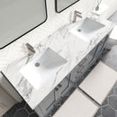 1901  60" Bathroom Vanity Cabinet Set