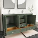 1901  60" Bathroom Vanity Cabinet Set