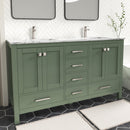 1901  60" Bathroom Vanity Cabinet Set