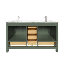 1901  60" Bathroom Vanity Cabinet Set