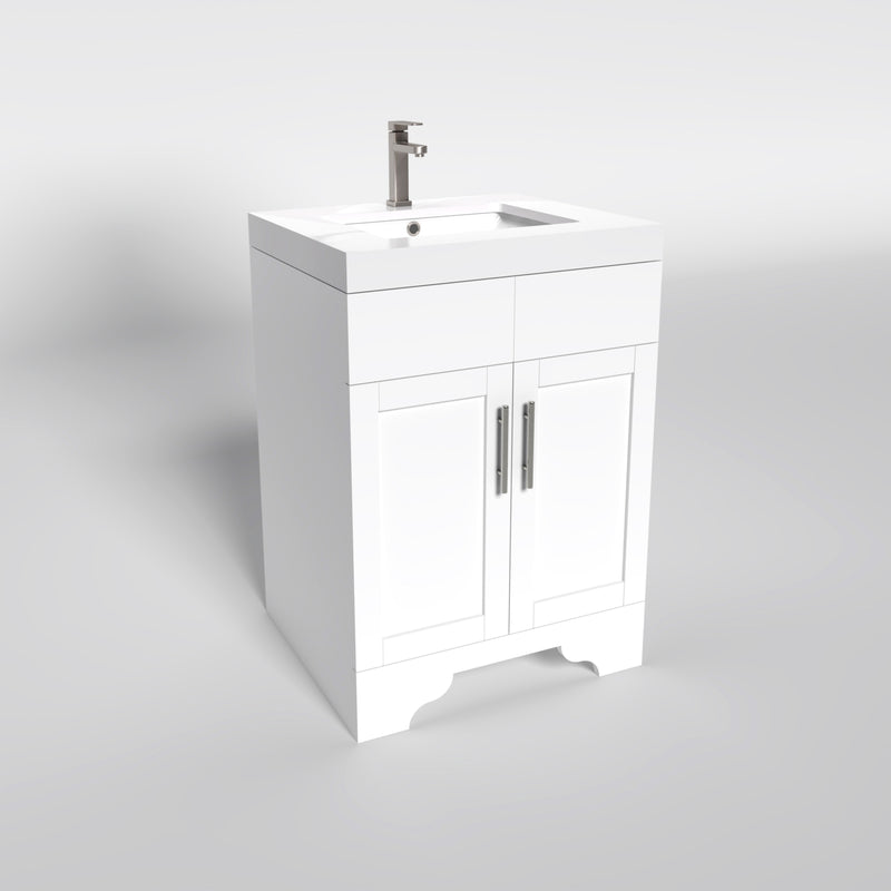 1905  24" Bathroom Vanity Cabinet Set