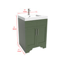 1905  24" Bathroom Vanity Cabinet Set